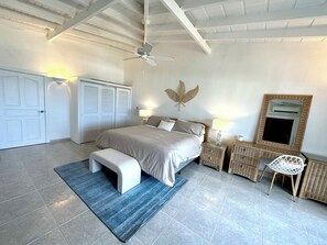 3 bedrooms, iron/ironing board, free WiFi, bed sheets - Sunny, Large 3 Bedroom Villa with Ocean Views (Cole Bay)