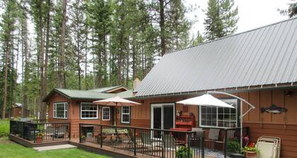 Stay on the Swan River with great fly fishing and rafting and hiking!