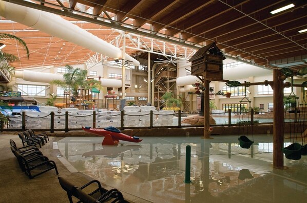 Indoor pool, outdoor pool