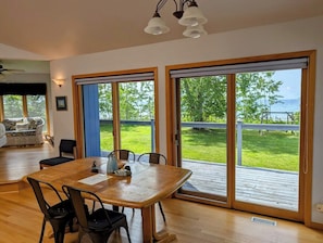Dining - Next Farm Down Main House and 2 Guest Cabins (La Pointe)