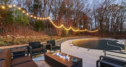 New Property Discount! Luxury Retreat with Pool & Games Room, North Nashville