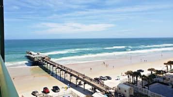 On the beach, snorkeling, water skiing, surfing