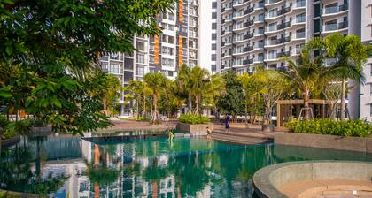 Direkter Zugang zum weißen Sandstrand von Balok
