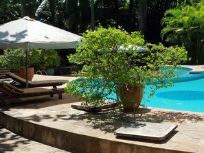 Outdoor pool - Beautiful spacious apartement near beach and creek in silent nature (Mtwapa)