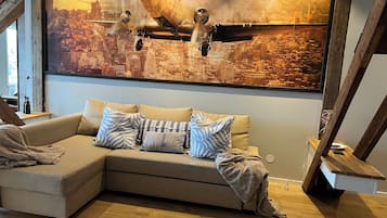 Lighthouse - Apartment Deluxe | 2 yatak odası, anti alerjik yatak takımı, güneşlik/perde, ses yalıtımı