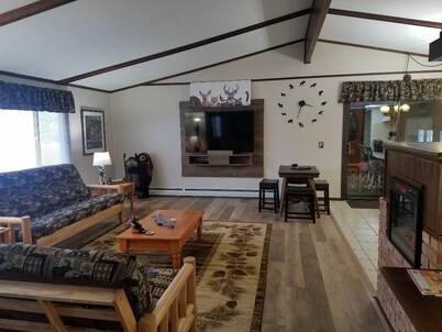 Remodeled 4 bedroom home in downtown Paradise next to our Fresh Coast Cafe'.