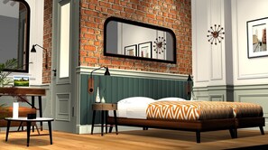 1 bedroom, desk, free WiFi