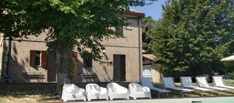 Villa overlooking the sea in the San Bartolo Natural Park. Pesaro