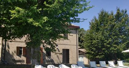 Villa avec vue sur la mer dans le parc naturel de San Bartolo. Pesaro