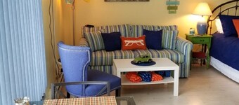 Bedårende strandblokk-leilighet!