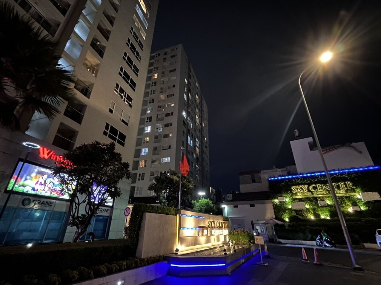 Mặt tiền nơi lưu trú