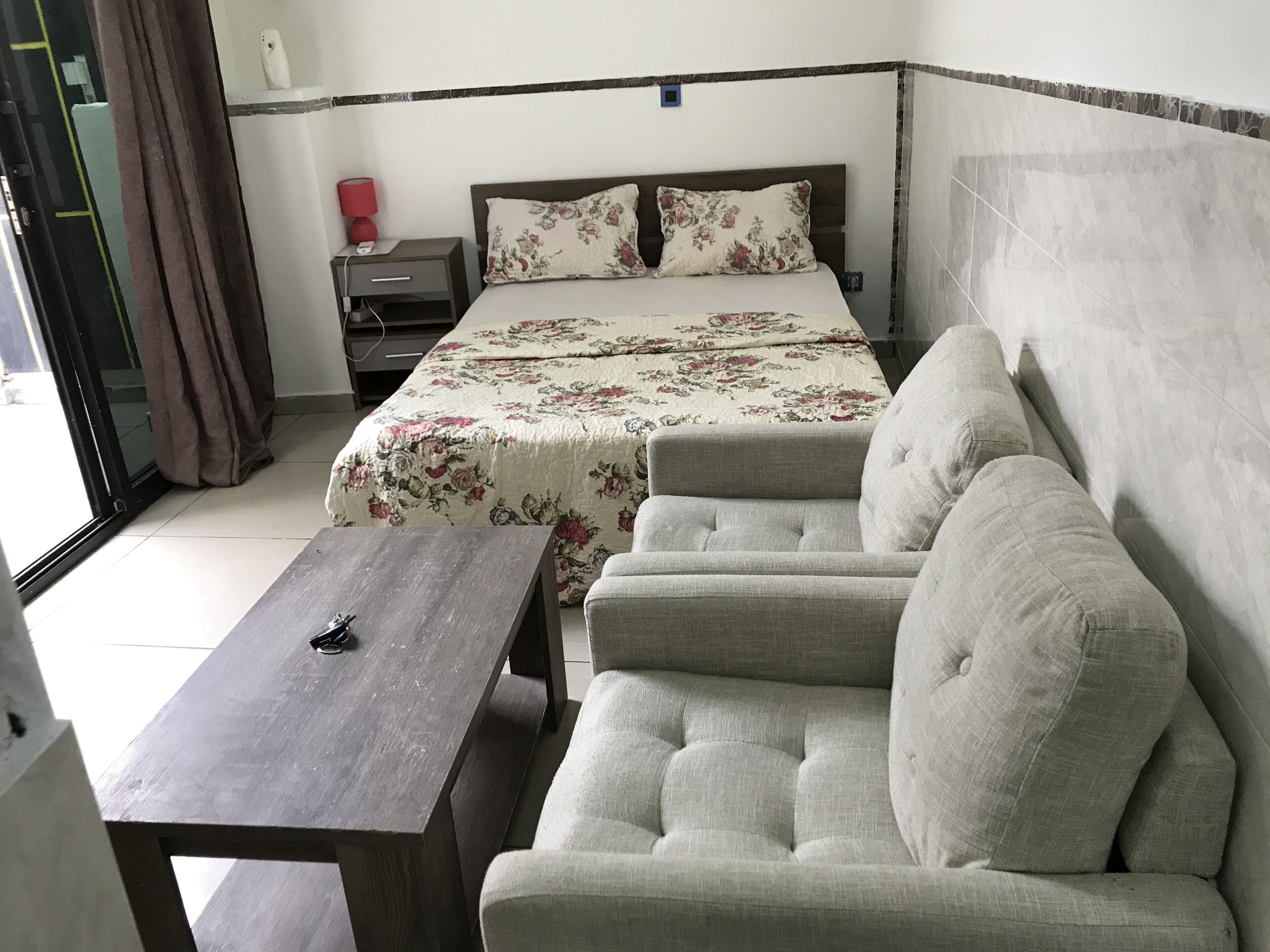 開放式客房 | 高級寢具、獨特裝潢、布置獨特、熨斗/熨衣板