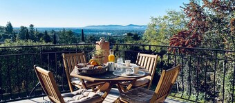 VILLA sea view, panoramic view, 8 pers fréjus 