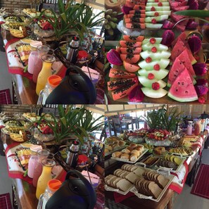 Petit déjeuner buffet compris tous les jours
