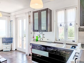 Microwave, oven, dishwasher, toaster