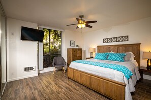 1 slaapkamer, een strijkplank/strijkijzer, reisbedje, wifi