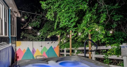 The Bluebird Cottage: A Charming Style Cabin with Hot Tub & Now Dog-Friendly!