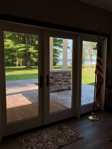 Kodikas Lakefront Pymatuningilla Dockin kanssa