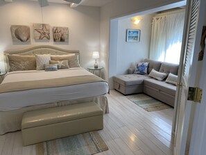 2 bedrooms, in-room safe, desk, iron/ironing board - BELLA VISTA Villa - Cowpet Bay West; Beach, Pool, Restaurants, Views, & Breezes  (St. Thomas, US Virgin Islands)
