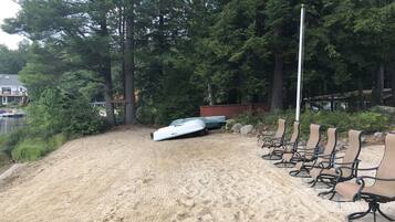 Sun loungers, beach towels