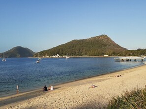 Beach nearby
