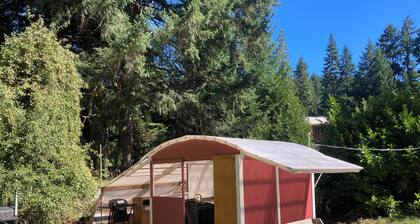 20' yurt on private property