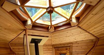 20' yurt on private property