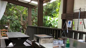 Aire de pique-nique/barbecue