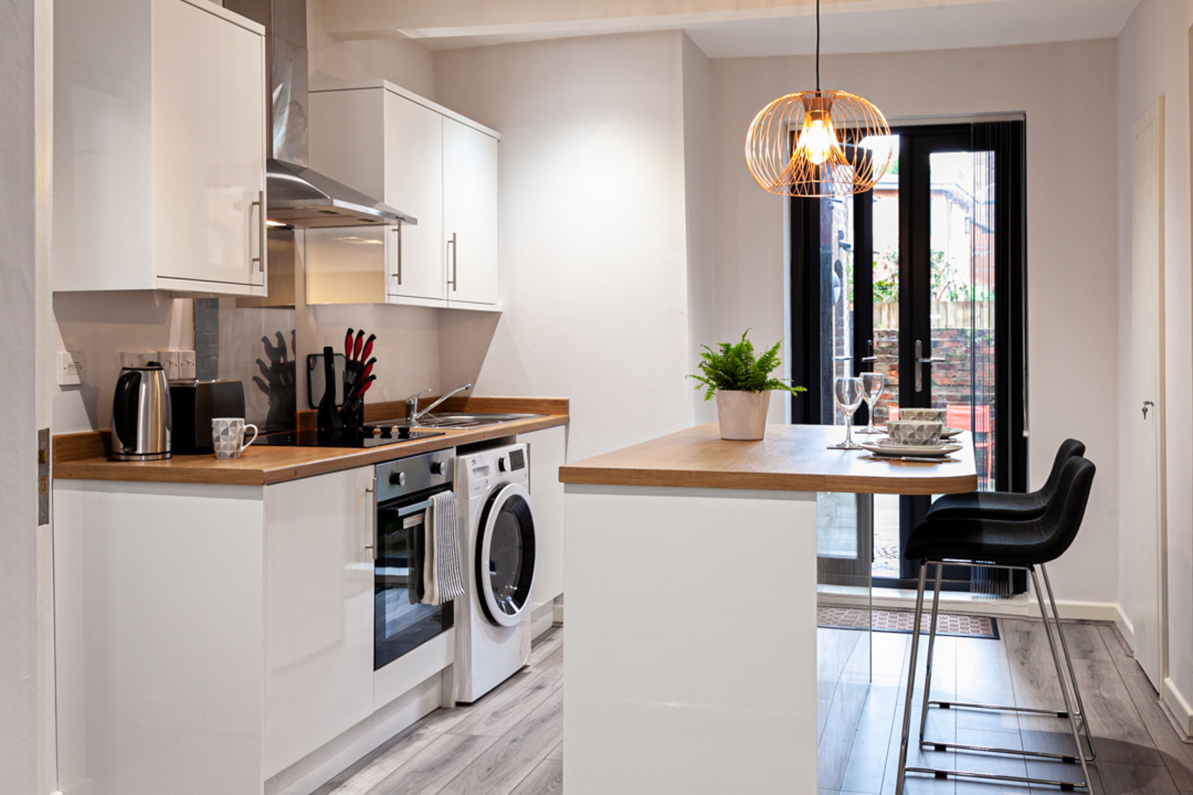 Departamento, baño privado (The Courtyard City Haven ) | Cocina compartida