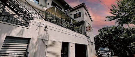 Voorkant van accommodatie