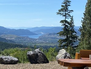 Vue depuis l’hébergement