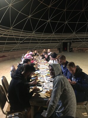 Restaurant - Oryx camp (Wadi Rum)