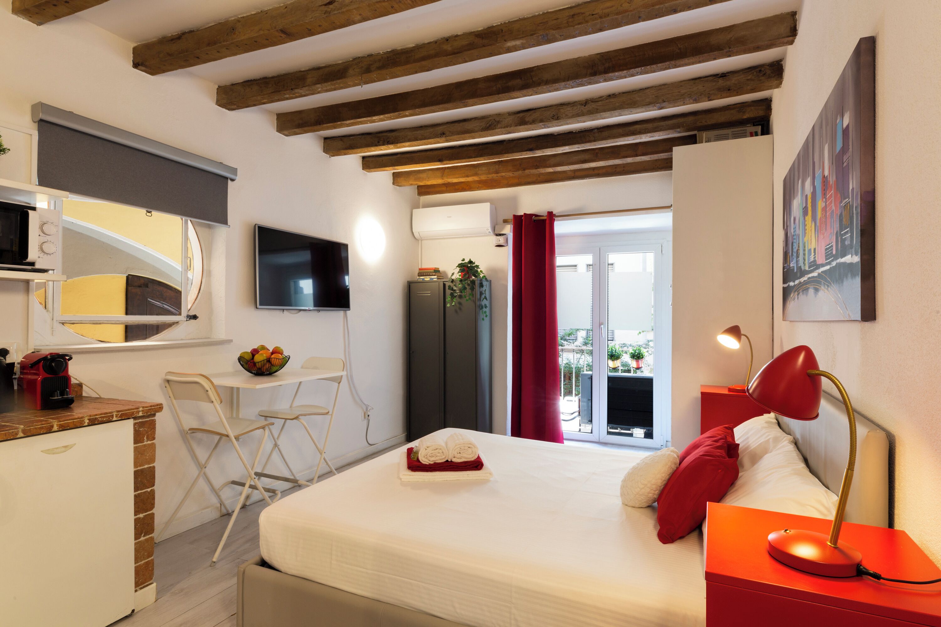 Studio – city | Oppholdsområde | Flatskjerm-TV