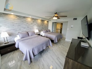 4 bedrooms, iron/ironing board, free WiFi, bed sheets