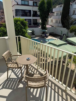 Familienapartment, 2 Schlafzimmer, Nichtraucher | Balkon