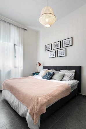 1 bedroom, iron/ironing board