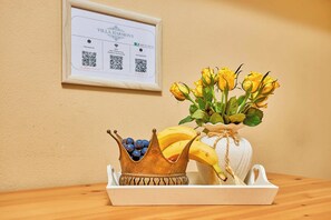 Apartment RIXY | Private kitchen | Fridge, microwave, stovetop, espresso maker