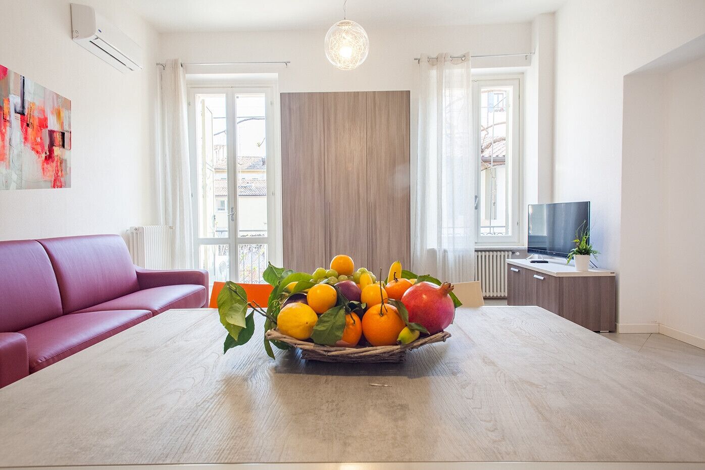 Studio (VIGNETO 3) | Living area | Flat-screen TV