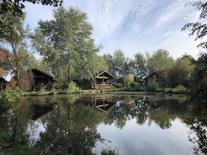 Overnatningsstedets område