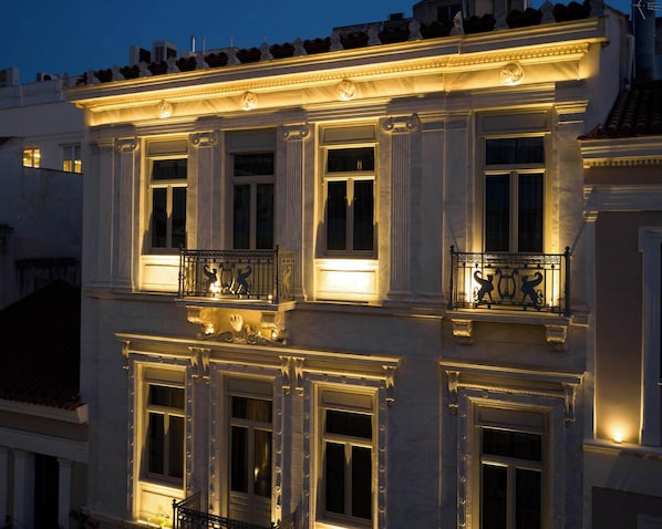 Voorkant van accommodatie