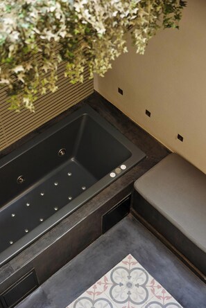 Deluxe tweepersoonskamer | Terras