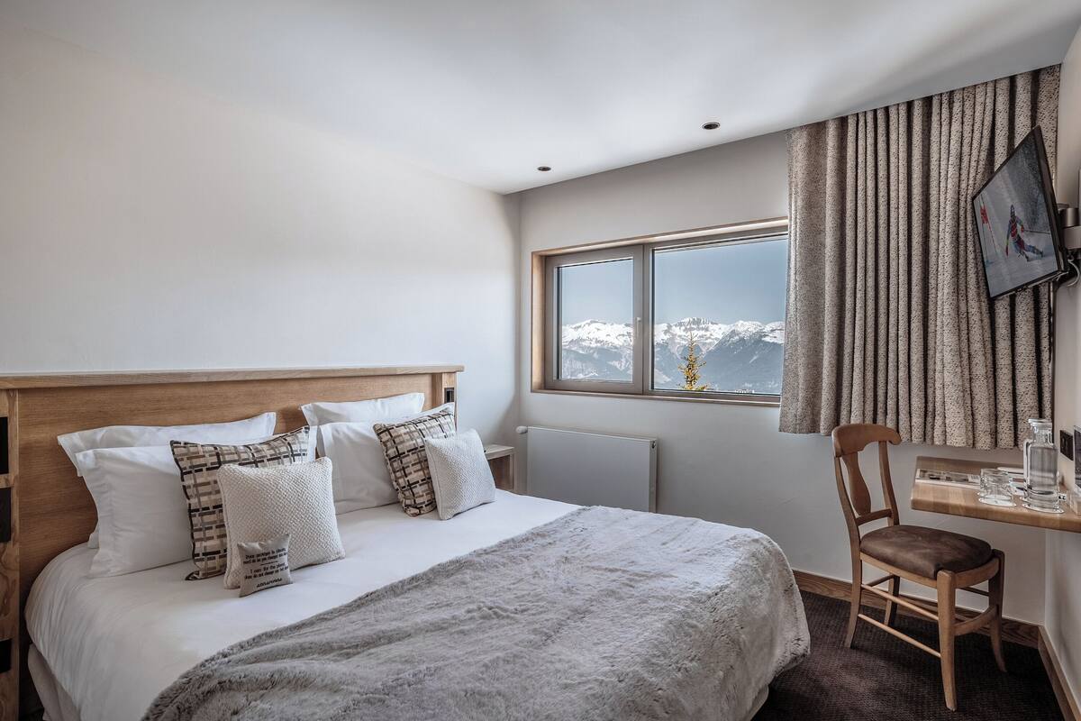 Classic-værelse (Single Vallee) | Skrivebord, lydisolering, strygejern/strygebræt, gratis Wi-Fi