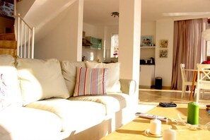 Villa | Living area | LCD TV - KA006 by Villaofsummer Antalya Kas (Kas)