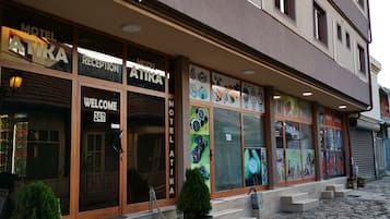 Entrada de la propiedad
