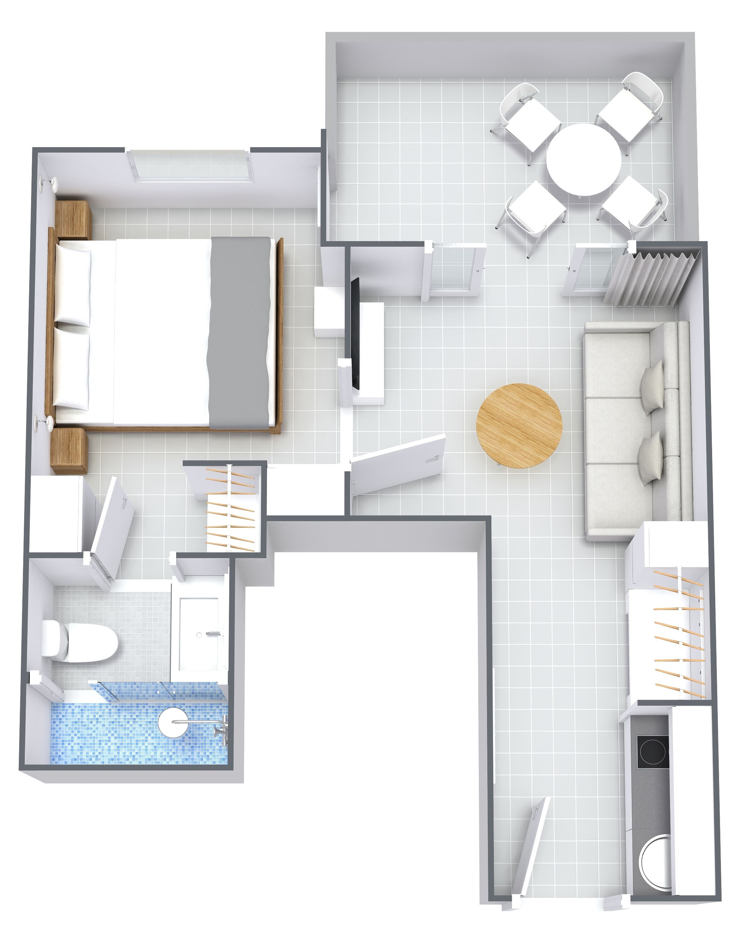 Wifi gratis y ropa de cama 