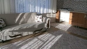 Villa, 3 Bedrooms | Living area | LCD TV - ED001 by Villaofsummer Balikesir Ayvalik (Ayvalik)