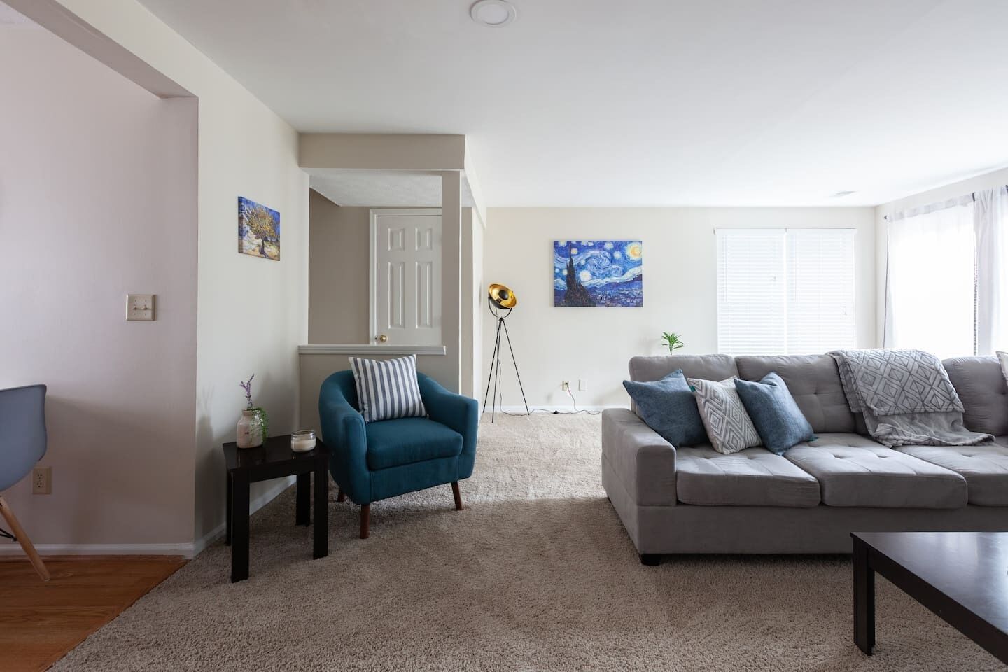 电视、壁炉、立体声音响