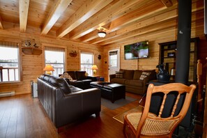 Smart-TV, Kamin, DVD-Player, Videothek