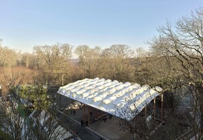 Vue depuis l’hébergement