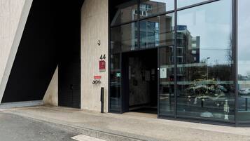 EntrĂ©e de lâhĂ©bergement